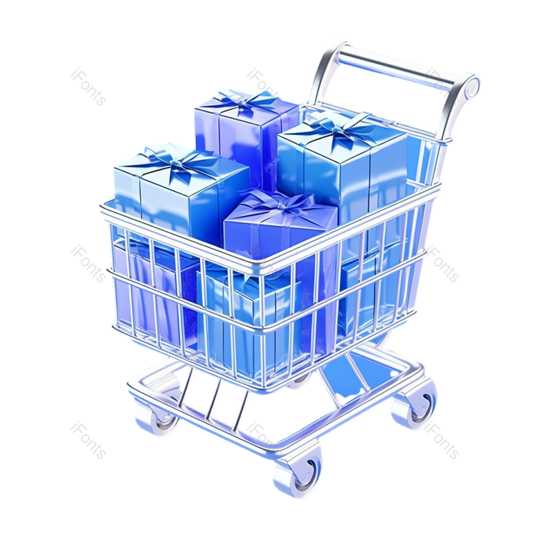 元素图片,网上购物元素,插画PNG,促销免抠素材